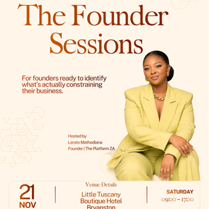 The Founder Sessions — 21 November 2026